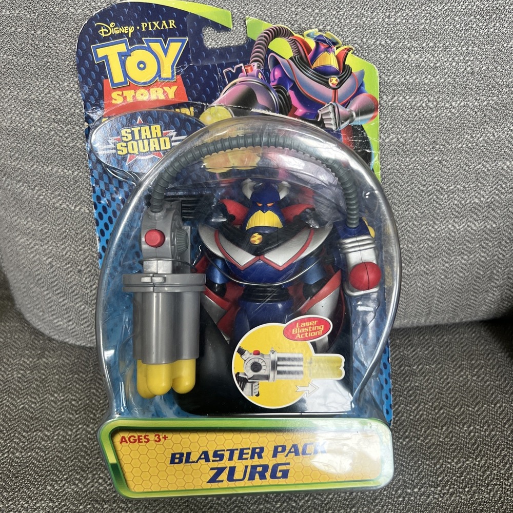 DISNEY PIXAR TOY STORY AND BEYOND BLASTER PACK ZURG 2006 New